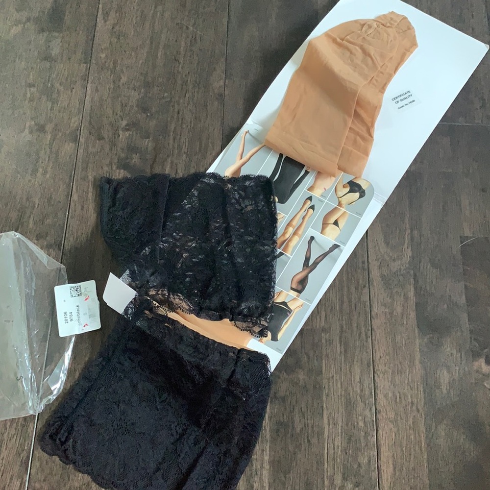 Wolford Lace Stockings